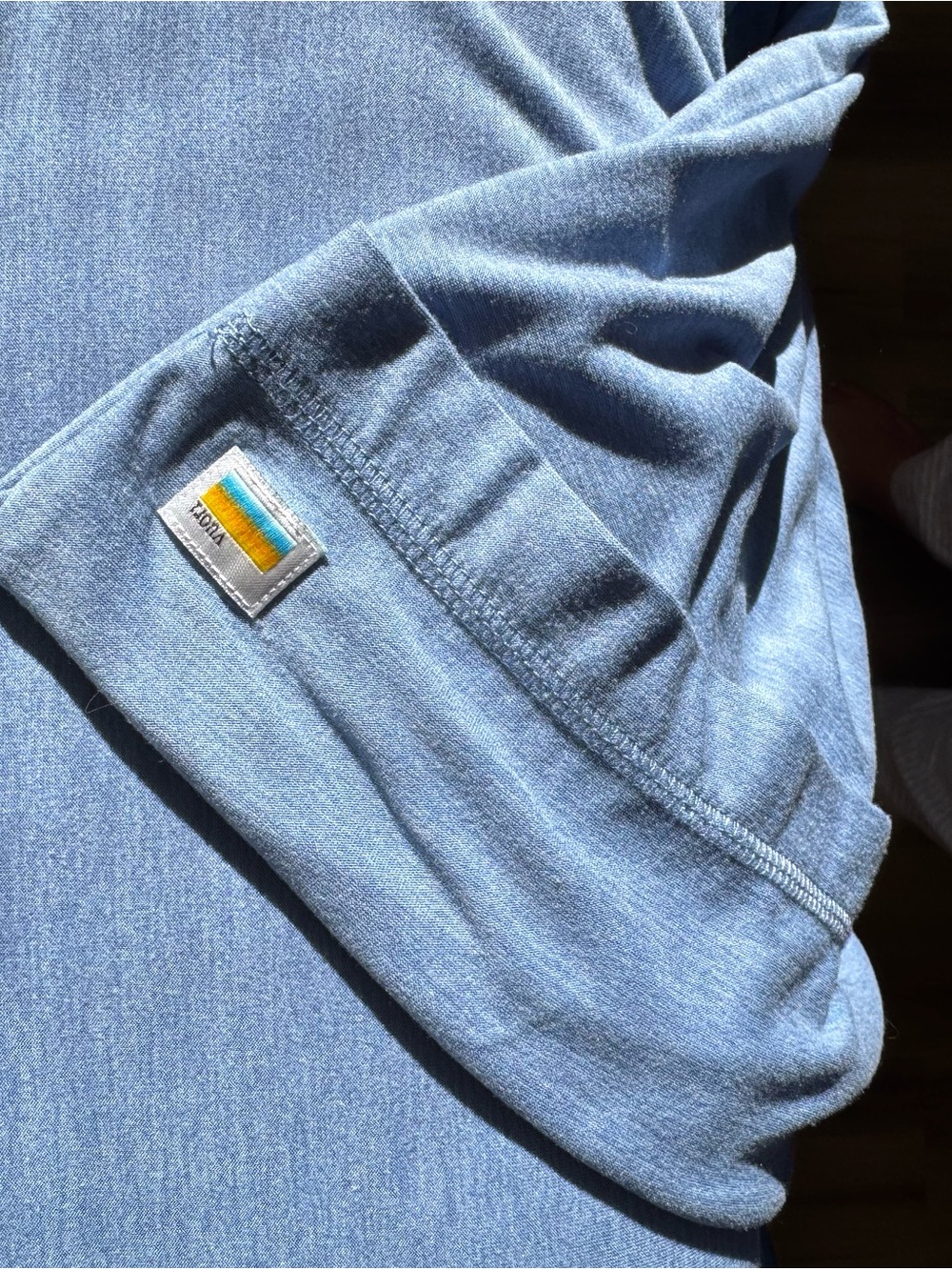 Vuori Sky Blue Short Sleeve Tee - Picture 2 of 4